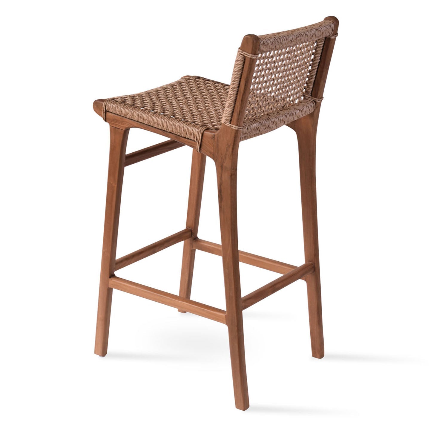 Paramus Teak Bar Stool