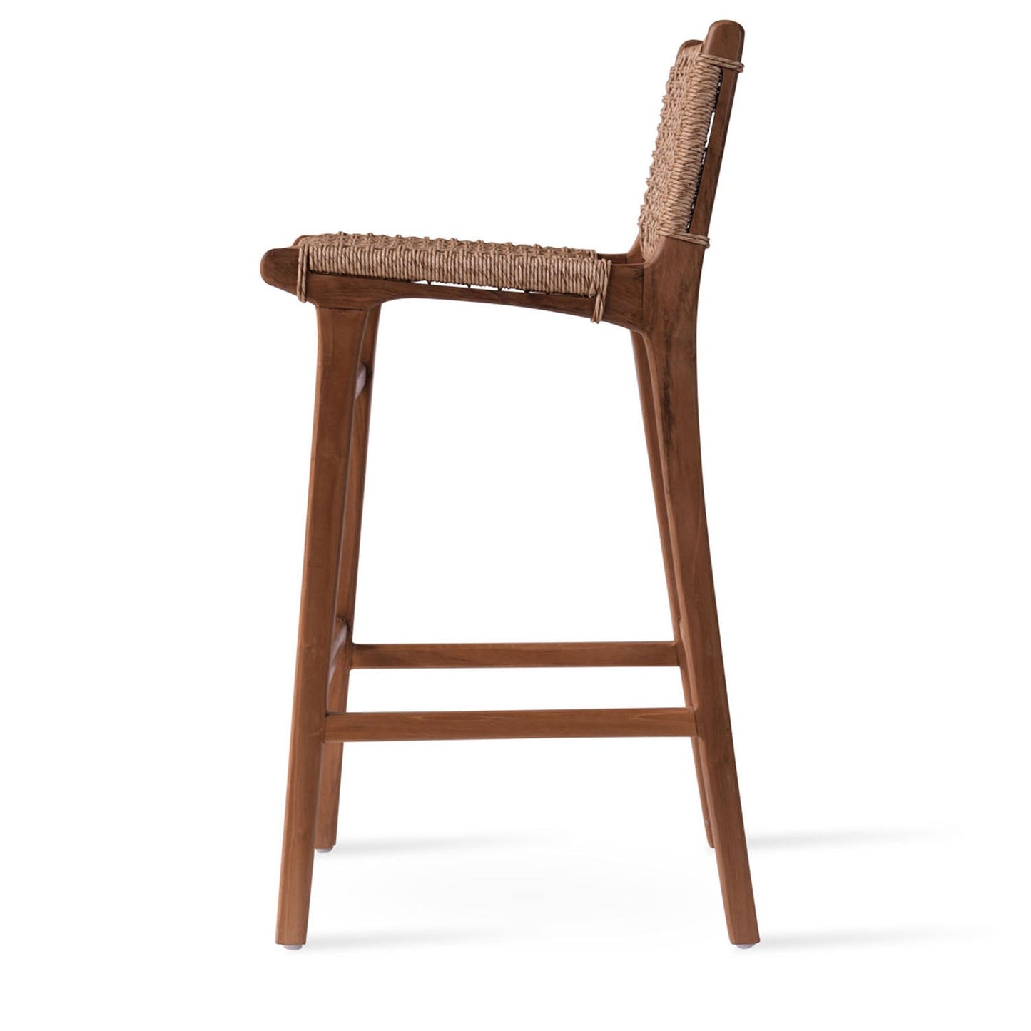 Paramus Teak Bar Stool