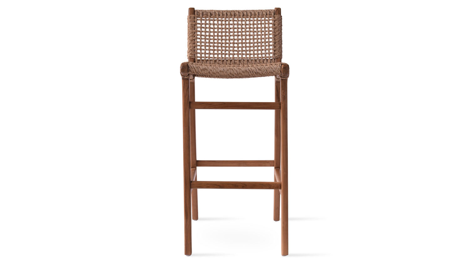 Paramus Teak Bar Stool