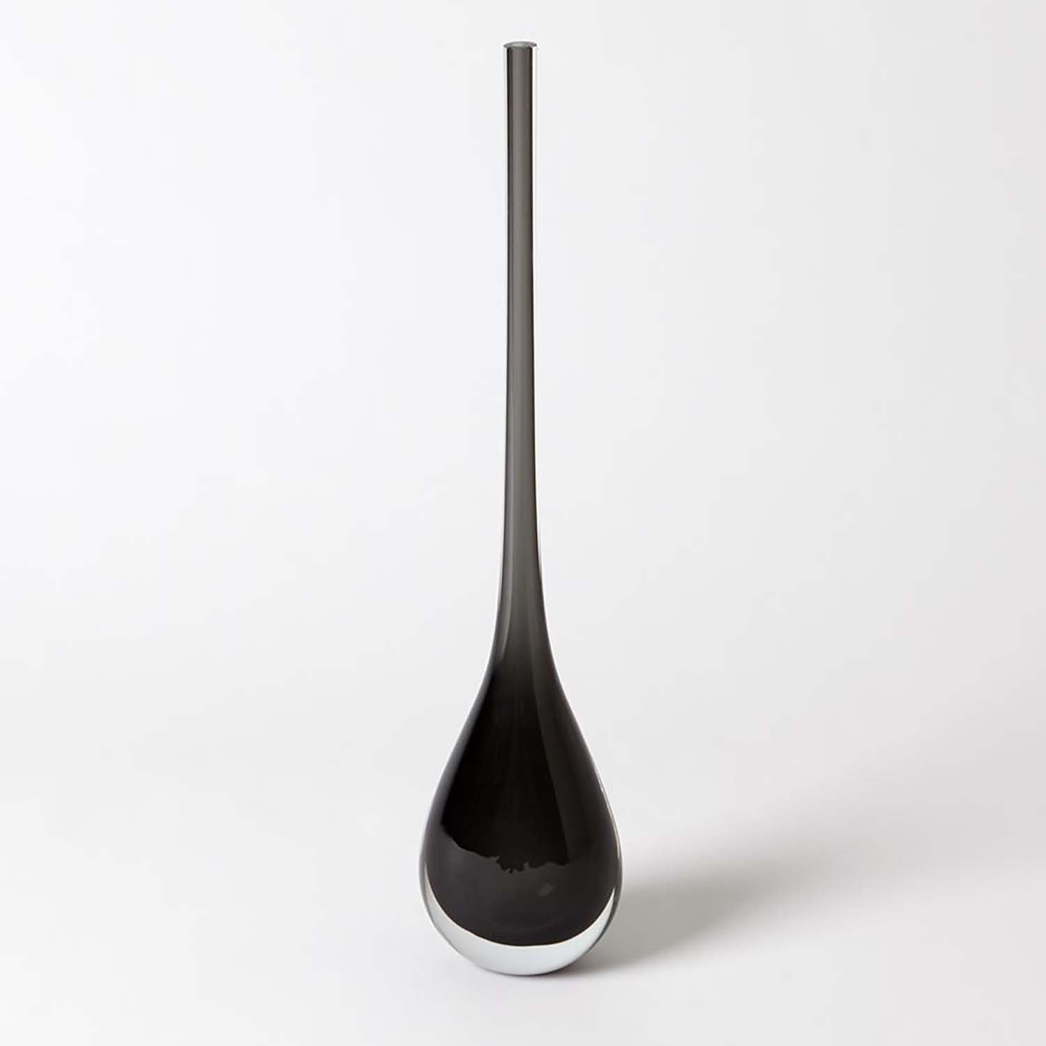 Global Views Gray Droplet Vase