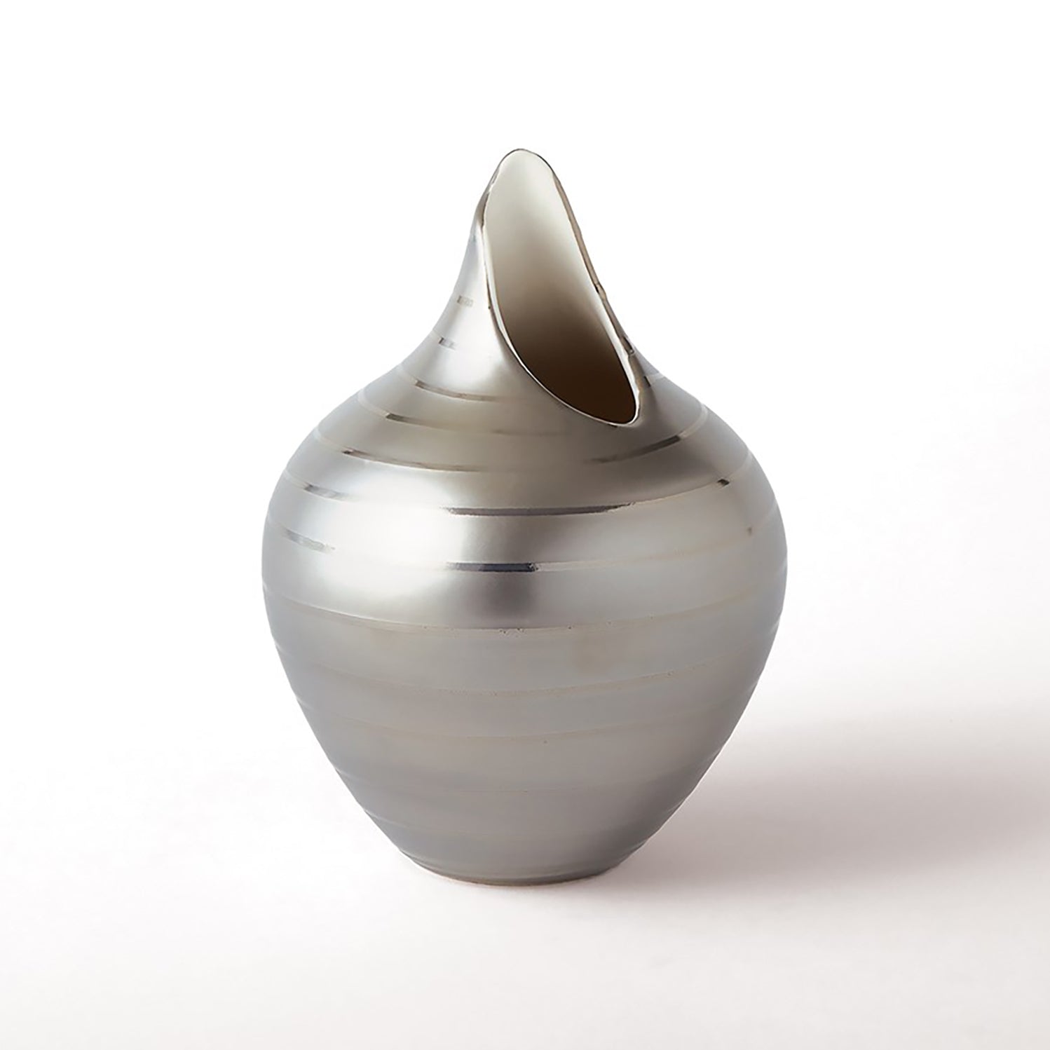 Global Views Platinum Stripe Vase