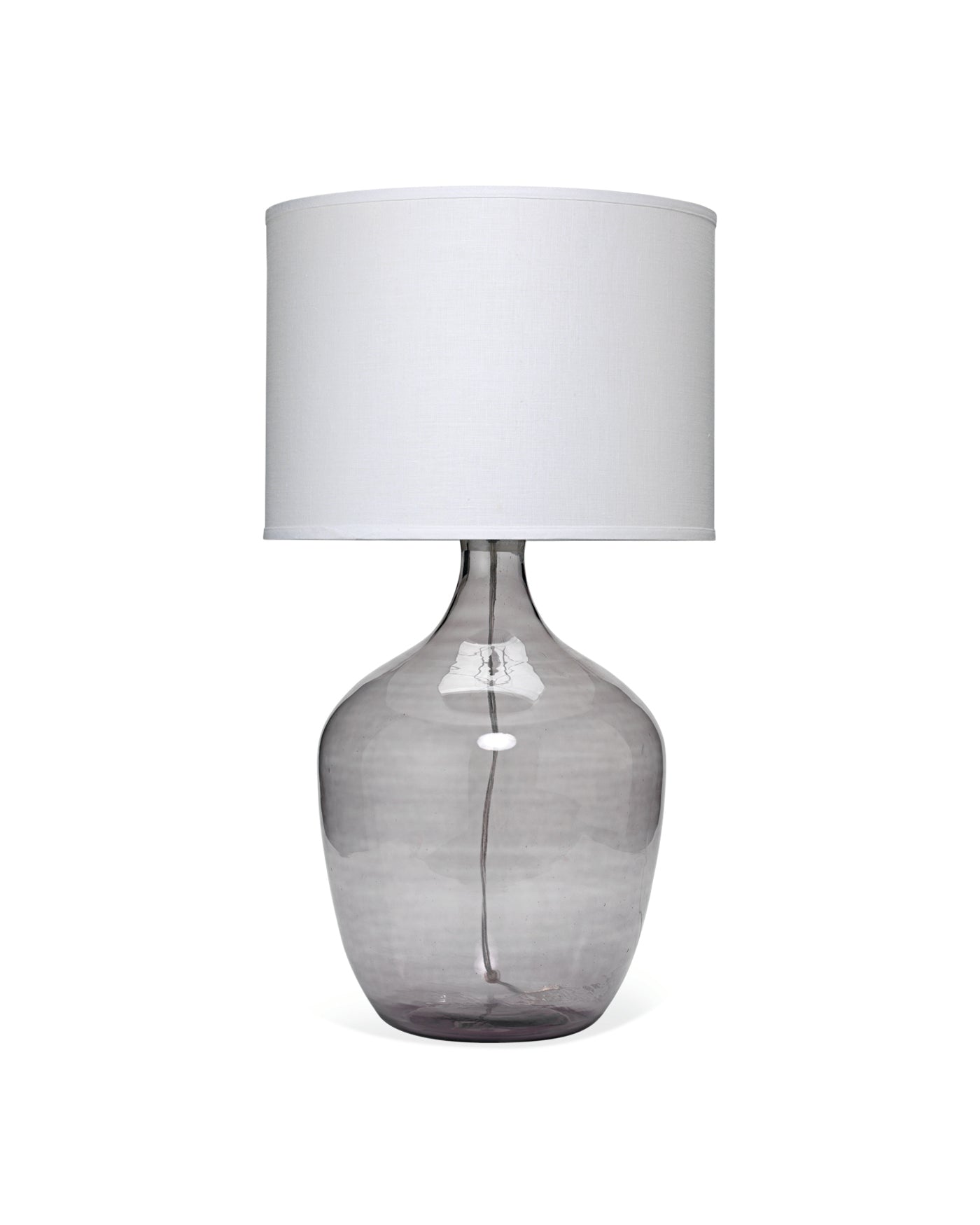 XL Plum Jar Lamp - Grey