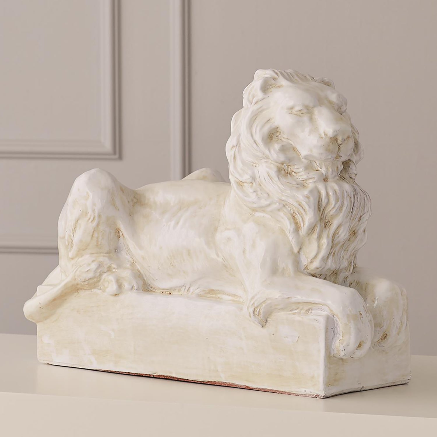 Global Views Lion Sculpture