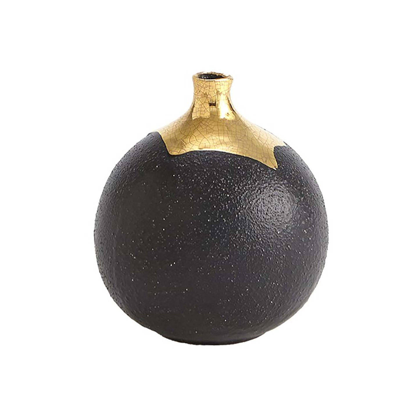 Global Views Dipped Golden Sphere Vase