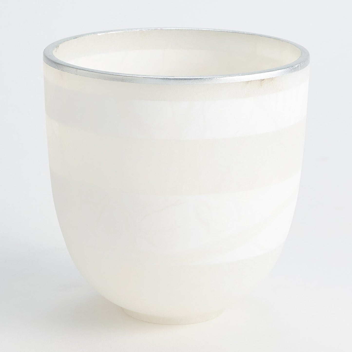 Global Views Striped Alabaster Bowl