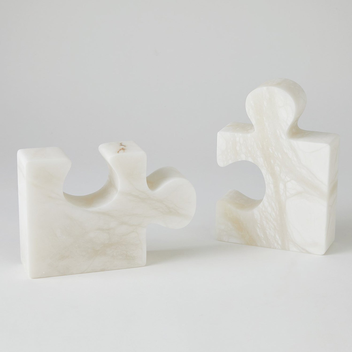 Global Views Jigsaw Bookend Set