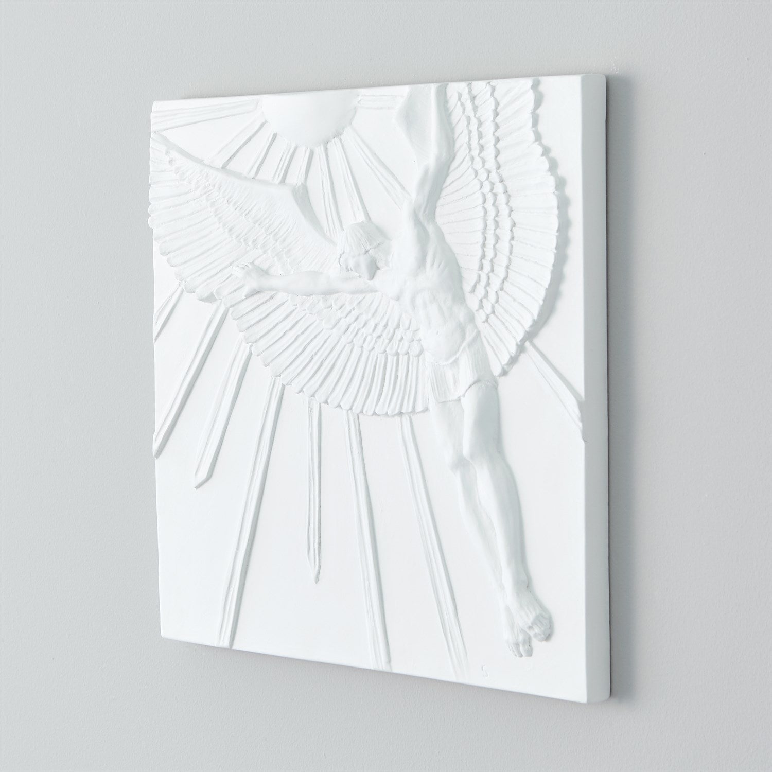 Global Views Winged Plaster Wall Décor