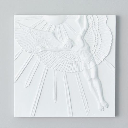 Global Views Winged Plaster Wall Décor