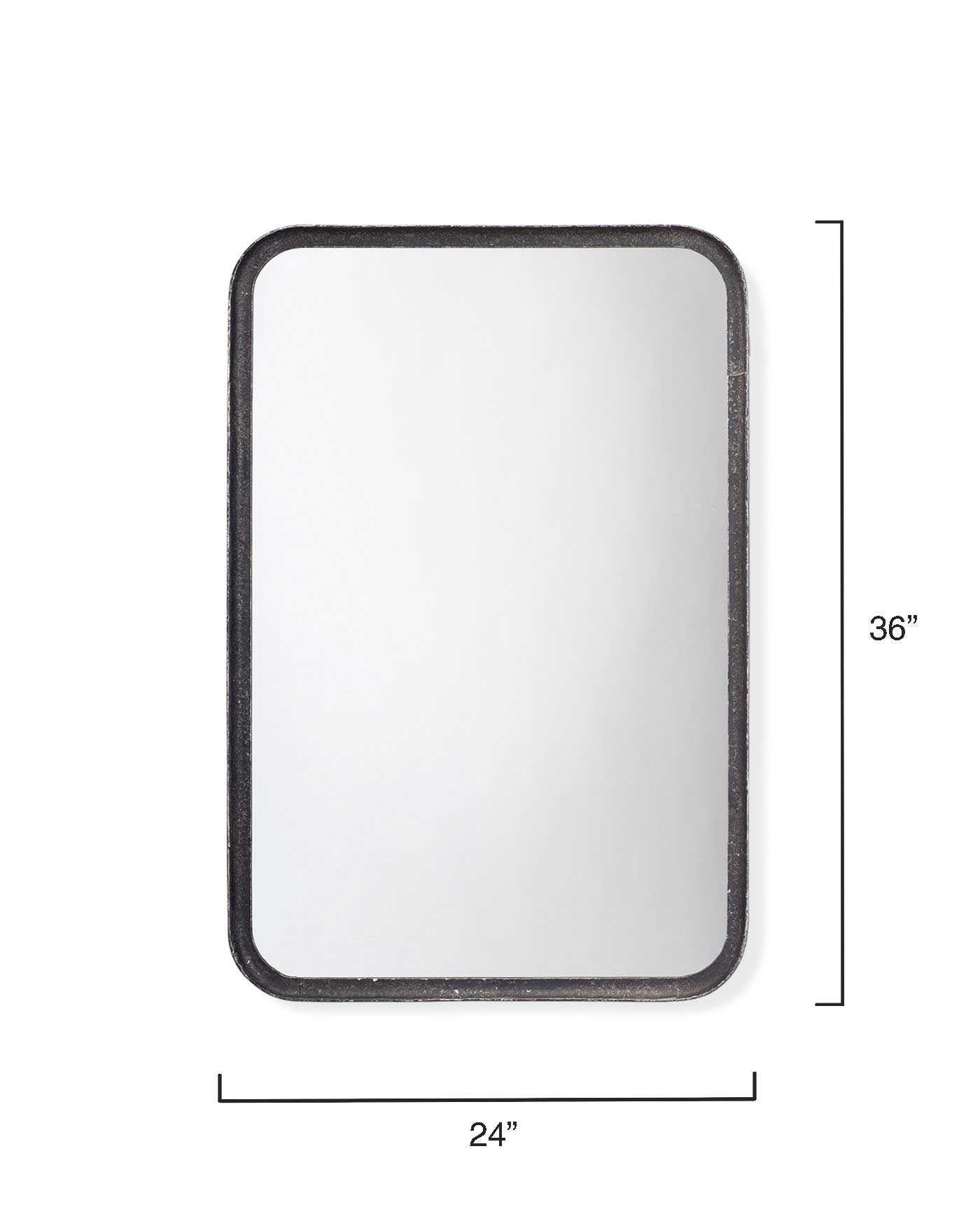 Principle Vanity Mirror - Black