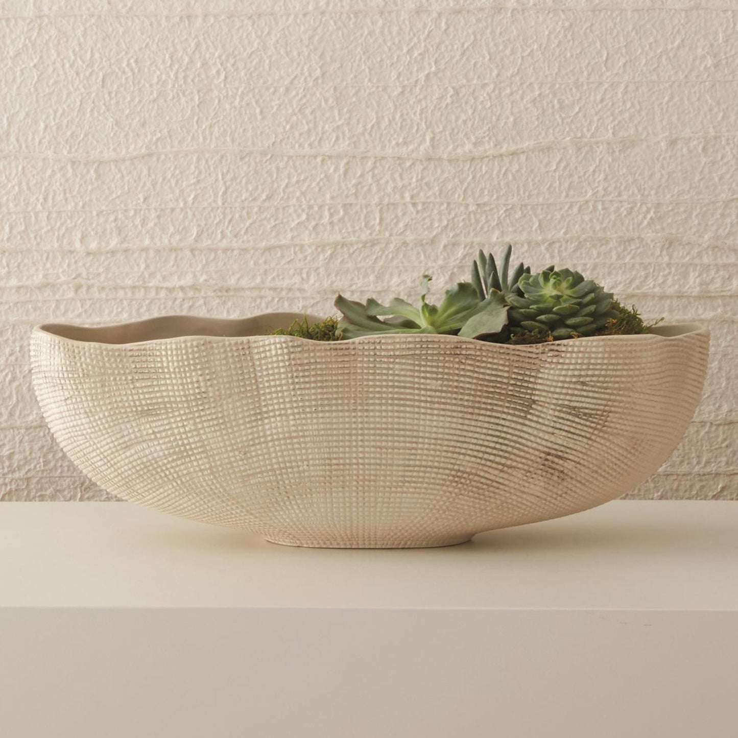 Global Views Sisal Oval Bowl