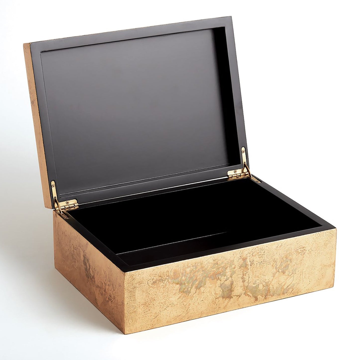 Global Views Luxe Leaf Box