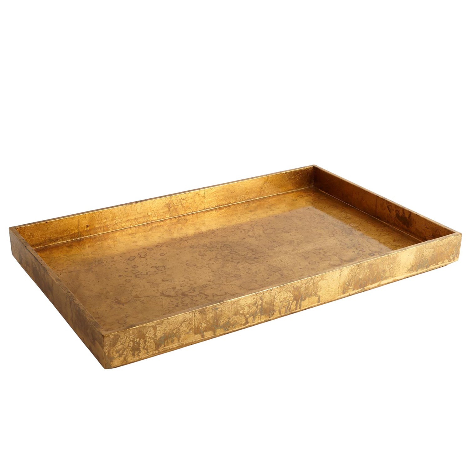 Global Views Luxe Leaf Tray