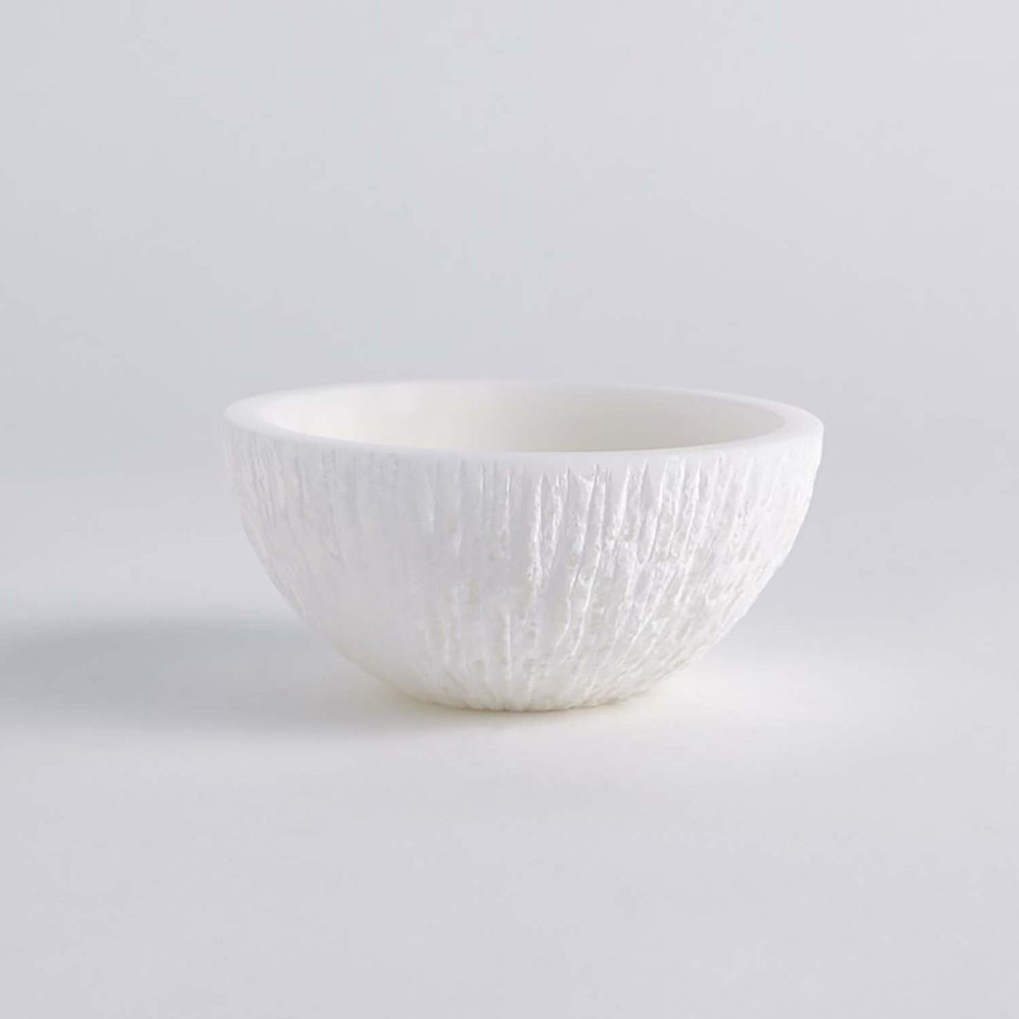 Global Views Chiseled Alabaster Bowl