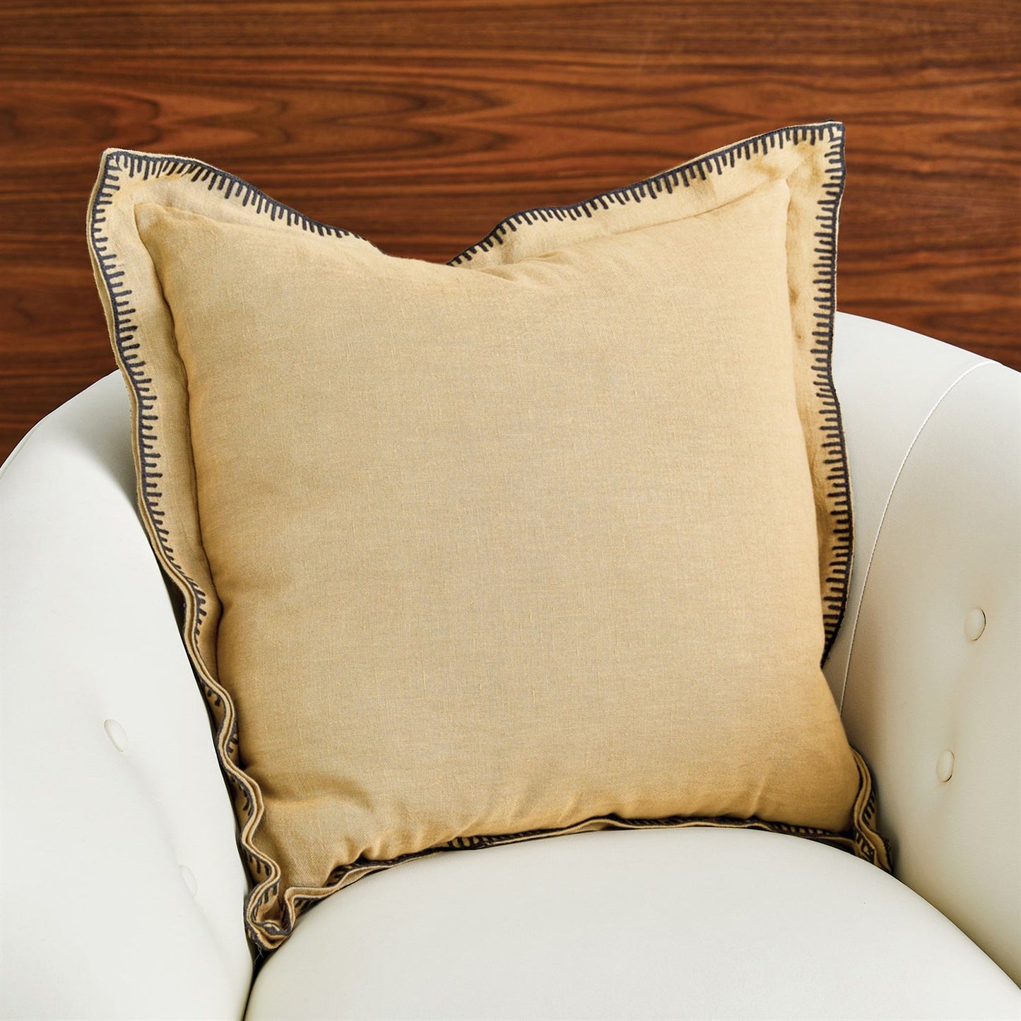 Global Views Stitched Throw Pillow