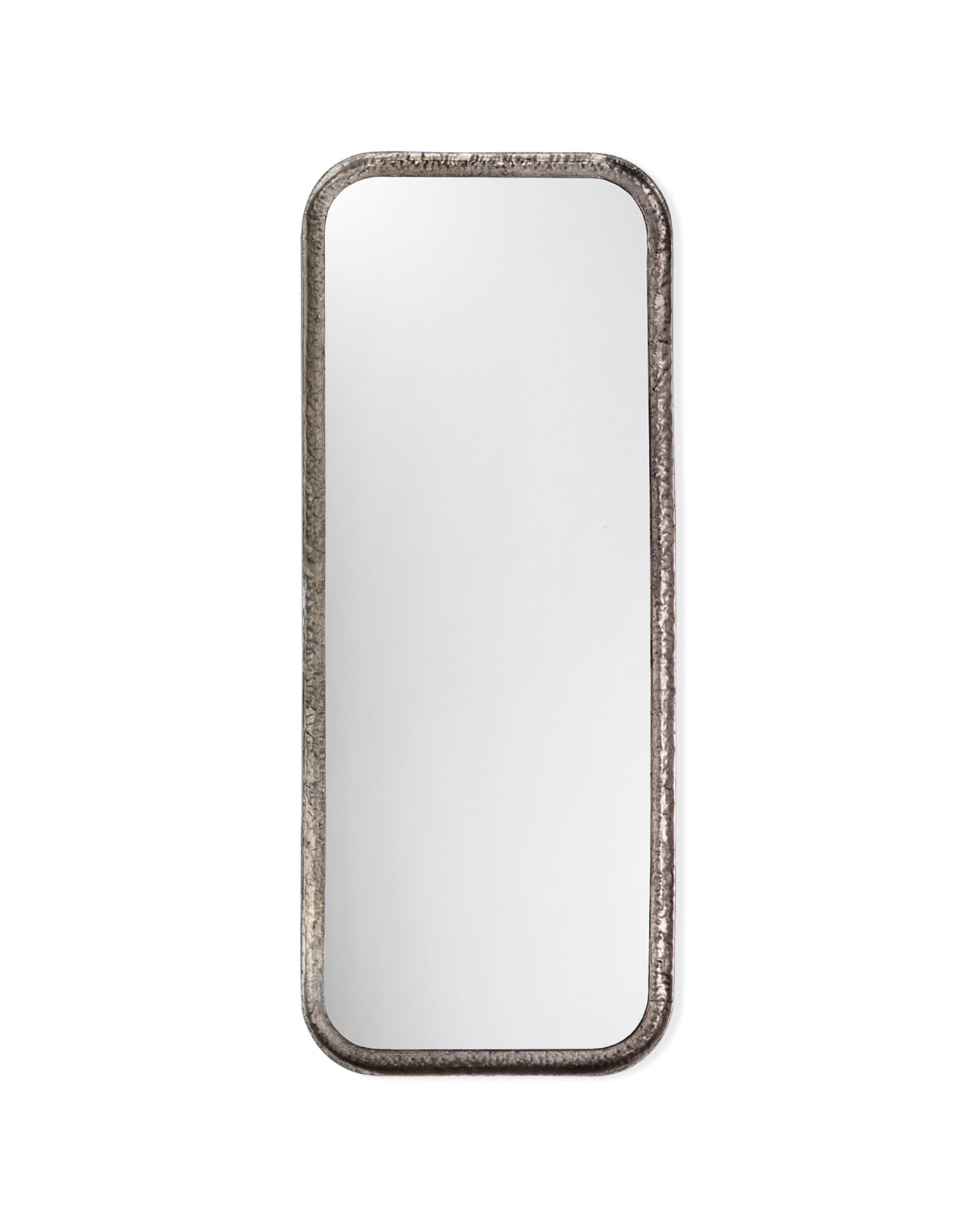 Capital Rectangle Mirror Silver Leaf