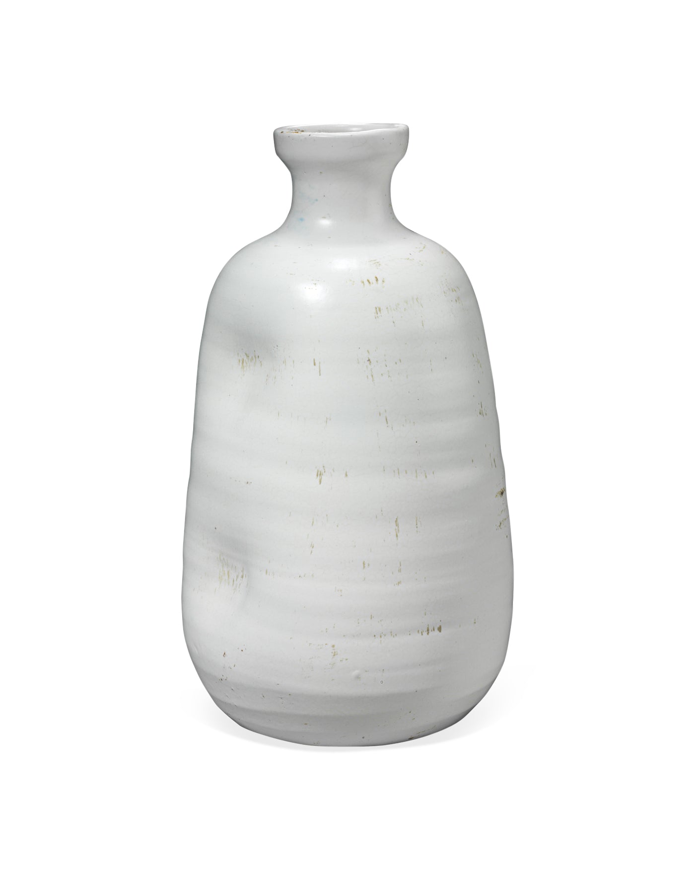 Dimple Vase White