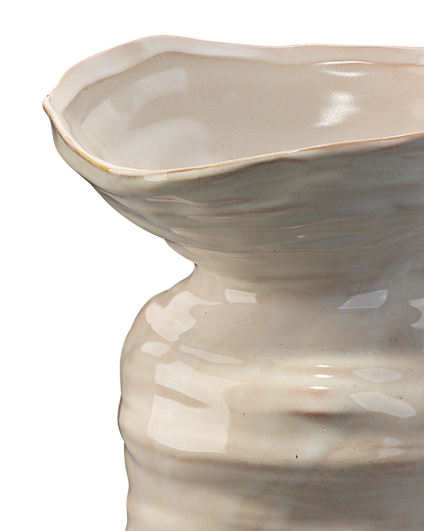 Marine Vase Pearl Cream - Medium