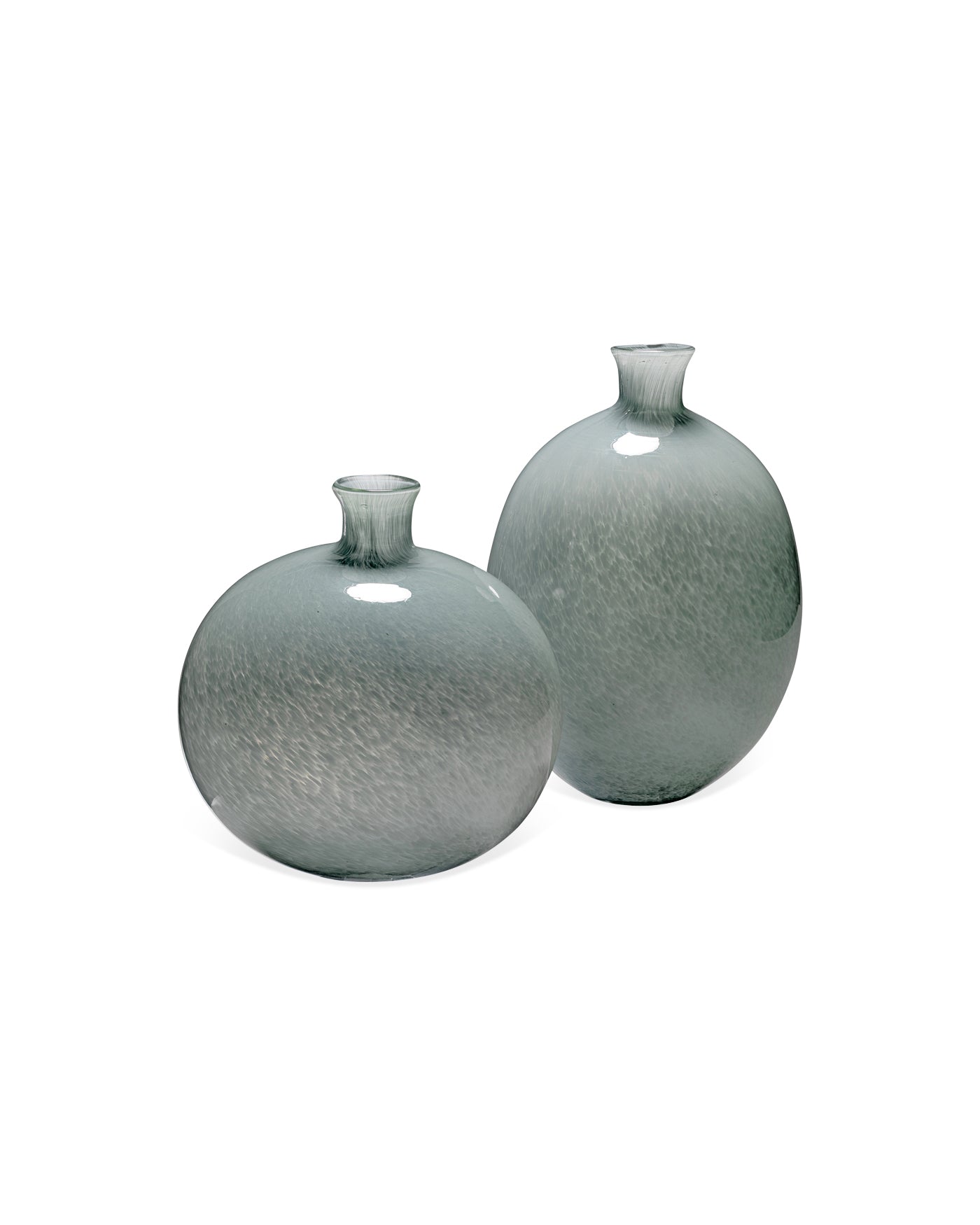 Minx Vase (Set Of 2) - Grey Blue