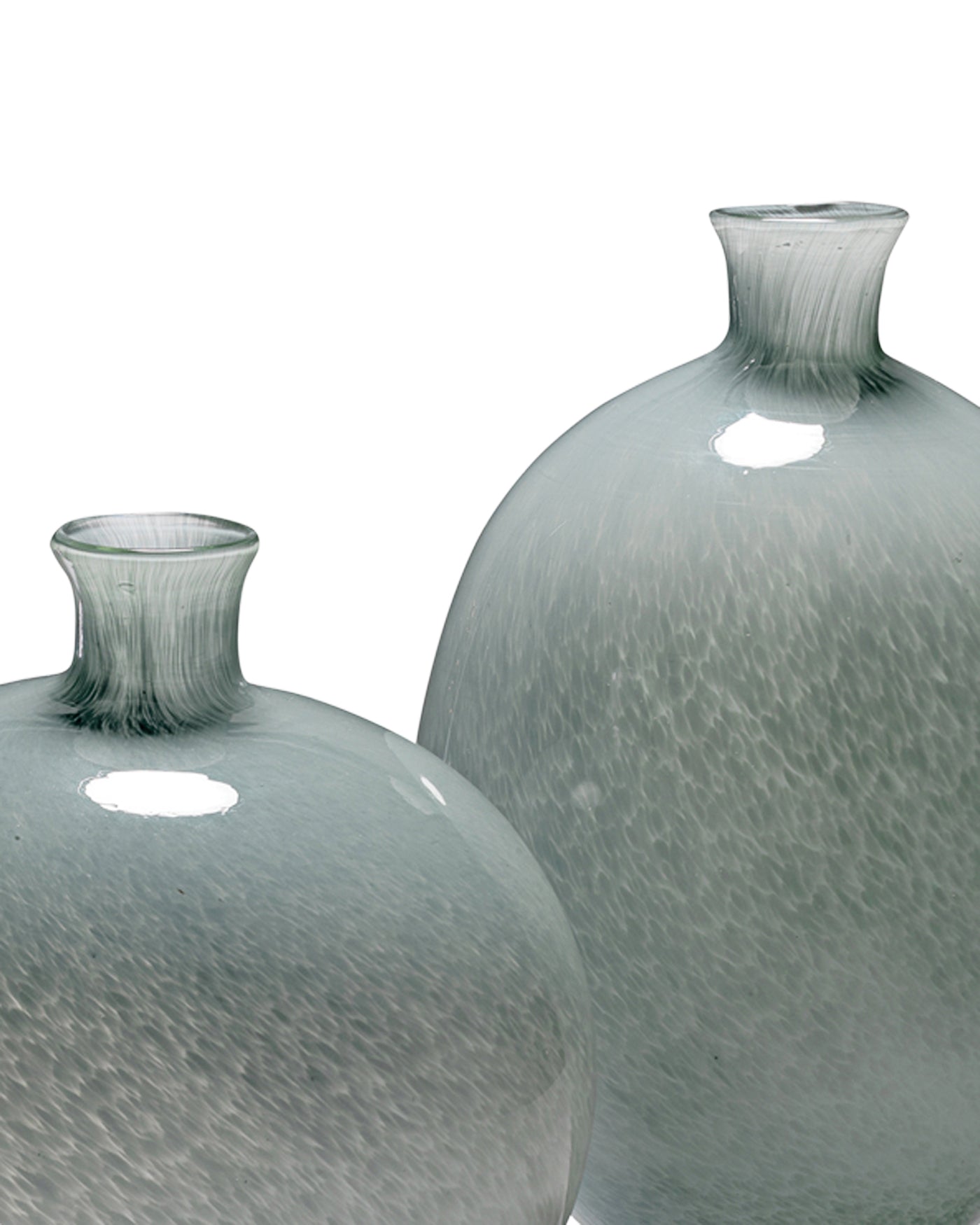 Minx Vase (Set Of 2) - Grey Blue