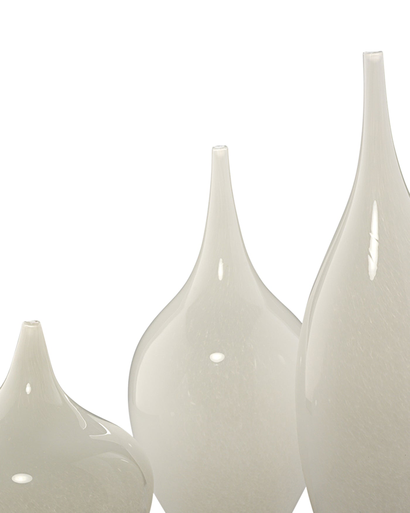 Nymph Vases (Set Of 3) - White