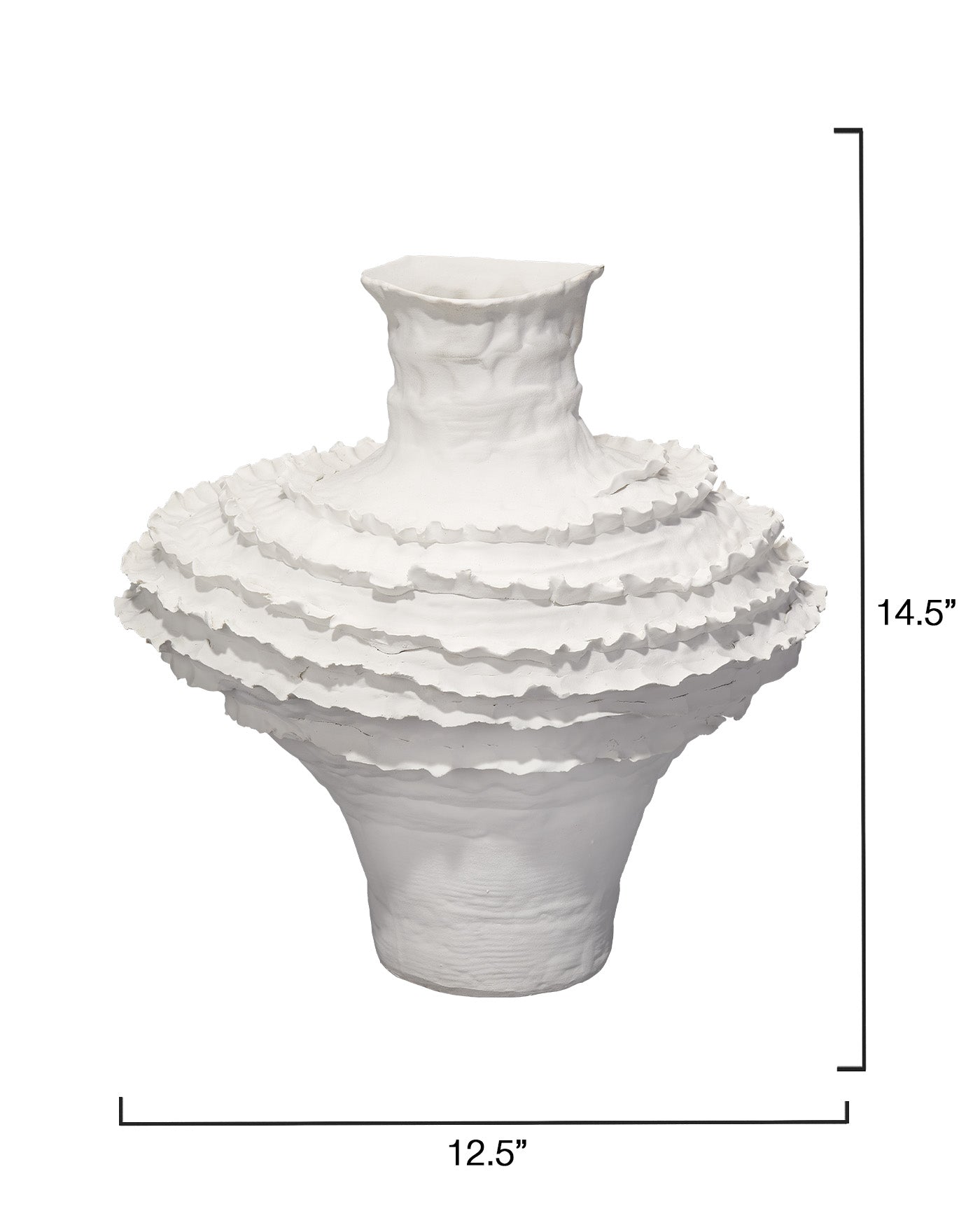 Ruffle Vase