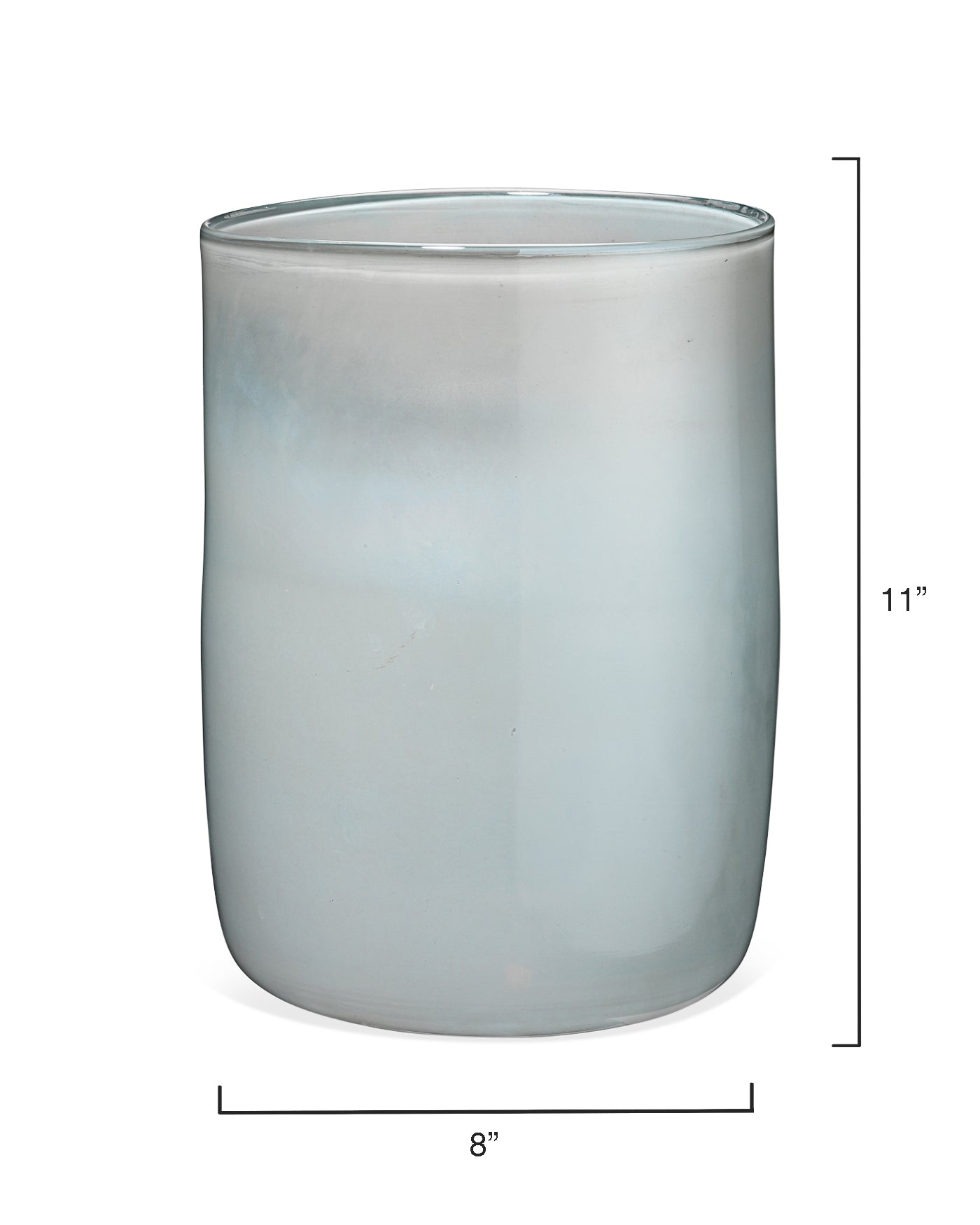 Vapor Vase Metallic Opal - Medium