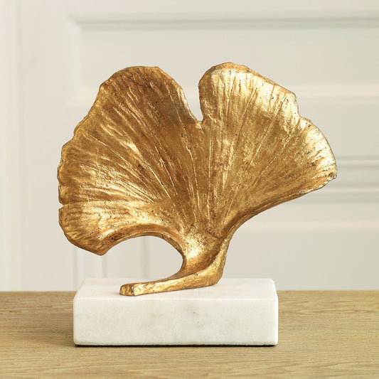 Global Views Ginkgo Leaf Decorative Object