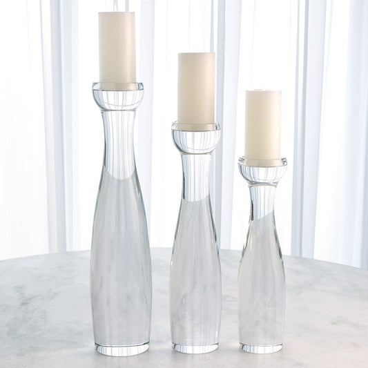 Global Views Modern Crystal Candleholder