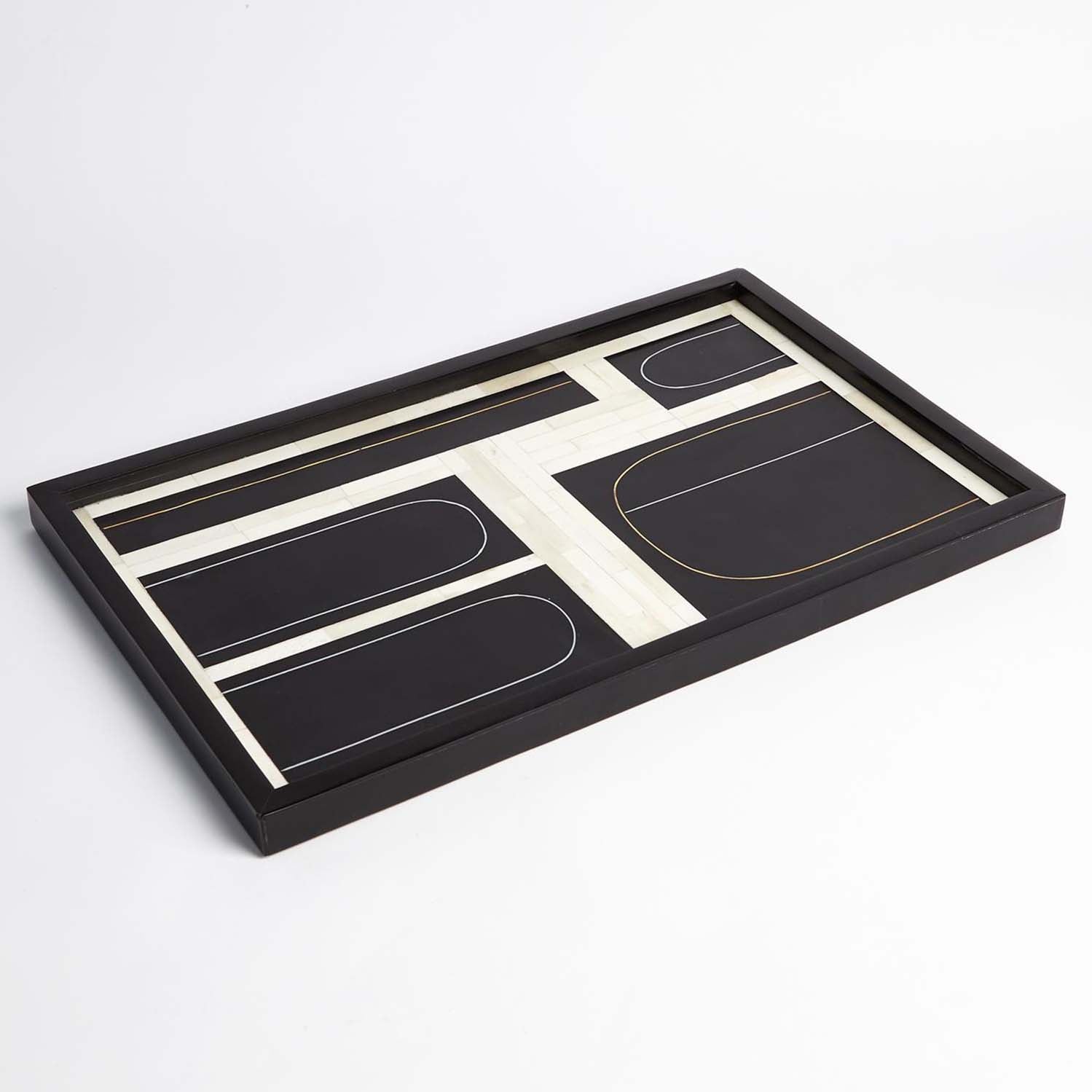 Global Views Brass Loop Tray