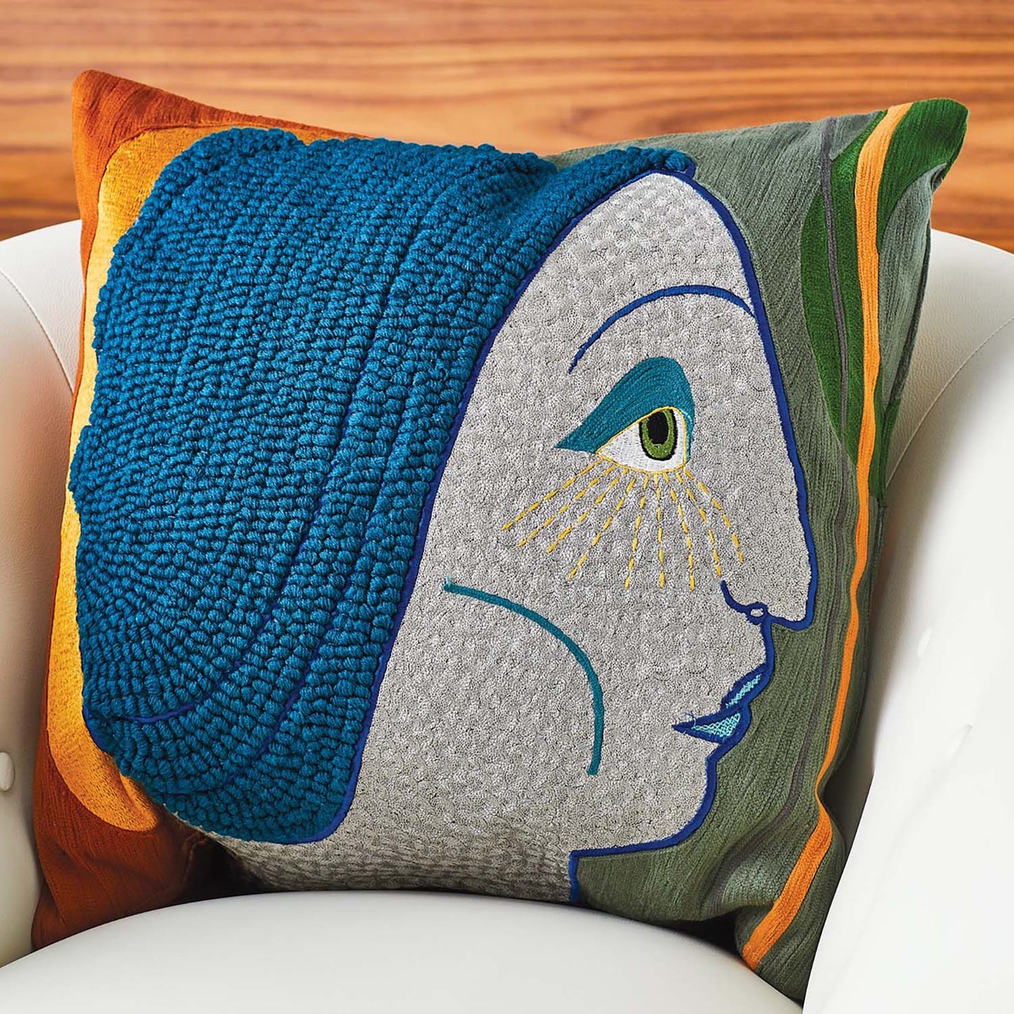 Global Views Frau Heide Throw Pillow