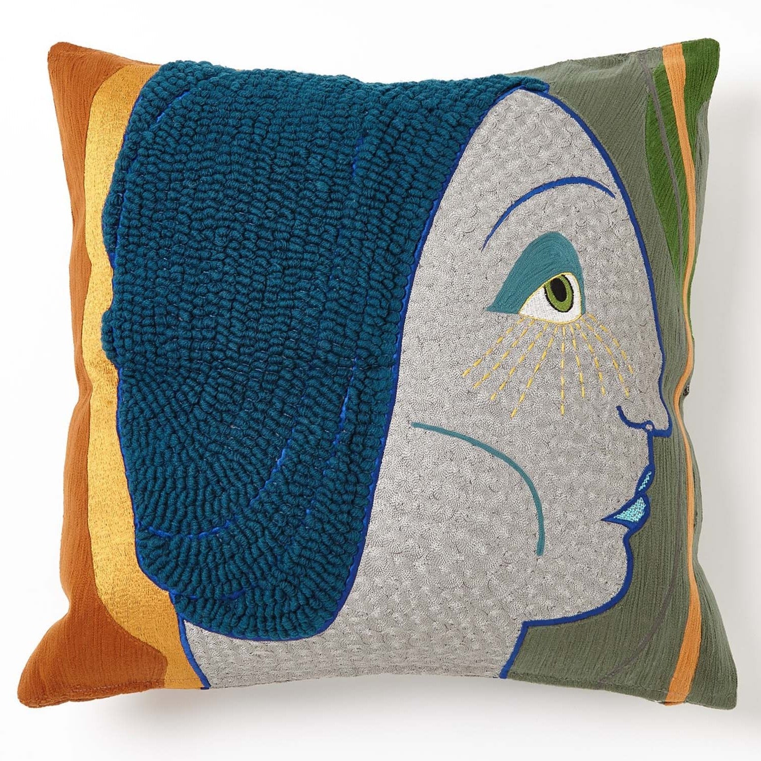 Global Views Frau Heide Throw Pillow