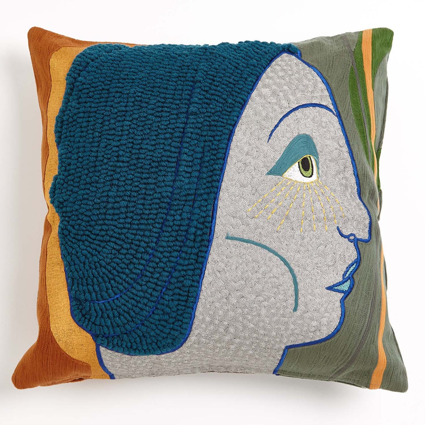 Global Views Frau Heide Throw Pillow