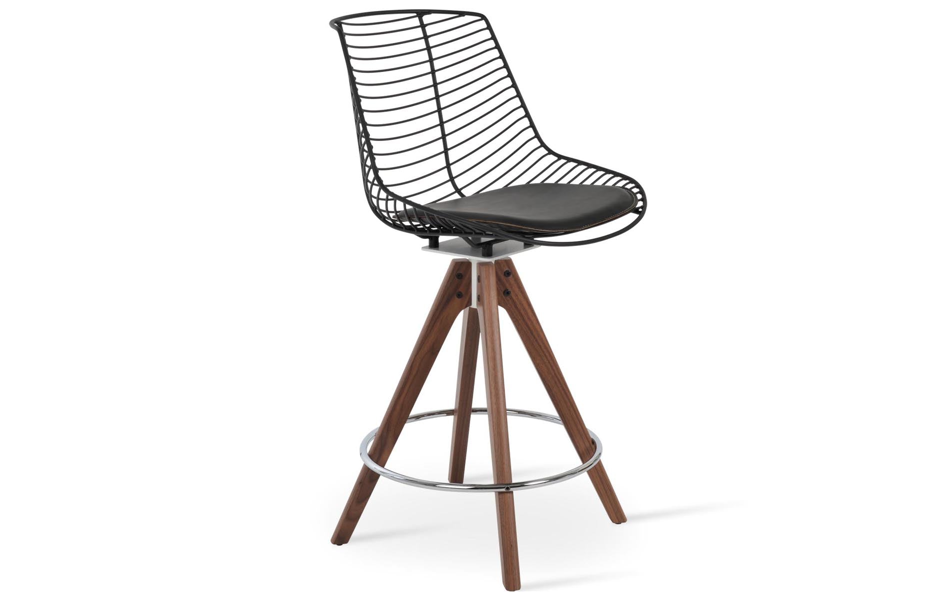 Tiger Pyramid Swivel Stool