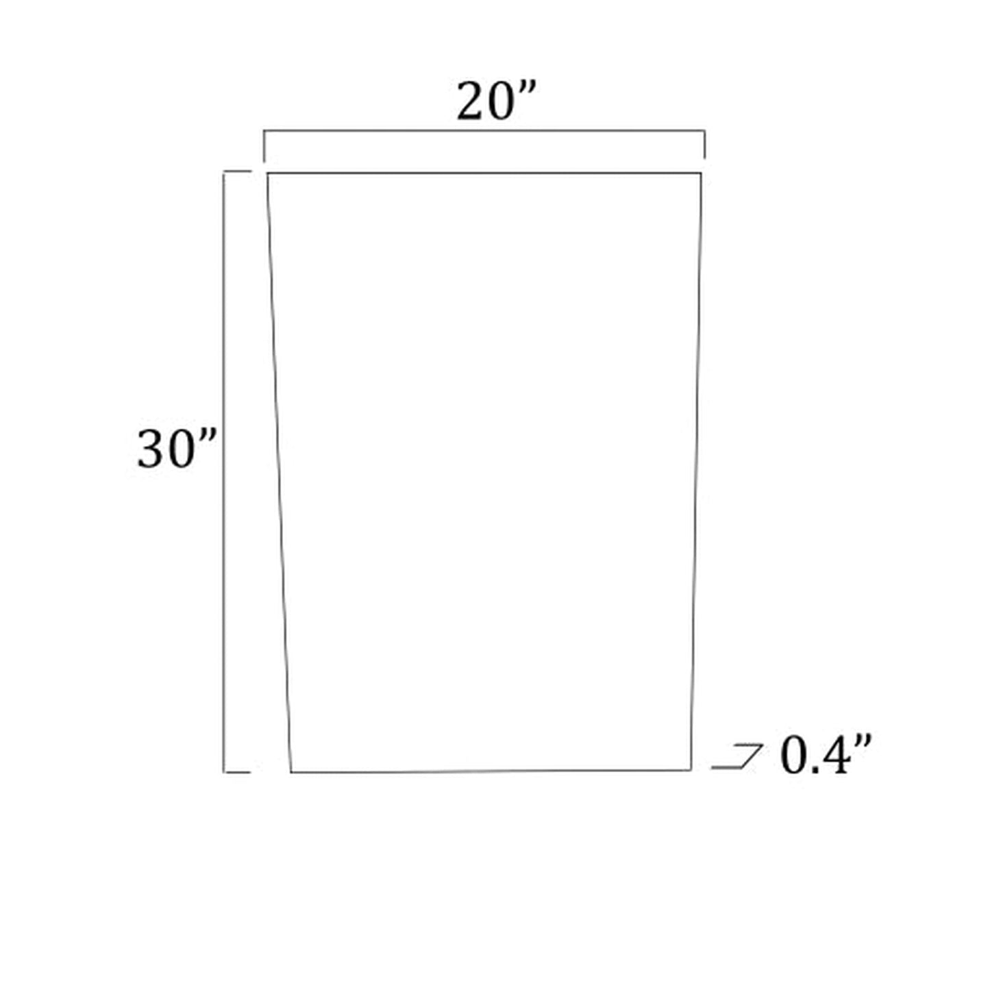 Surya Contour Square Mirror