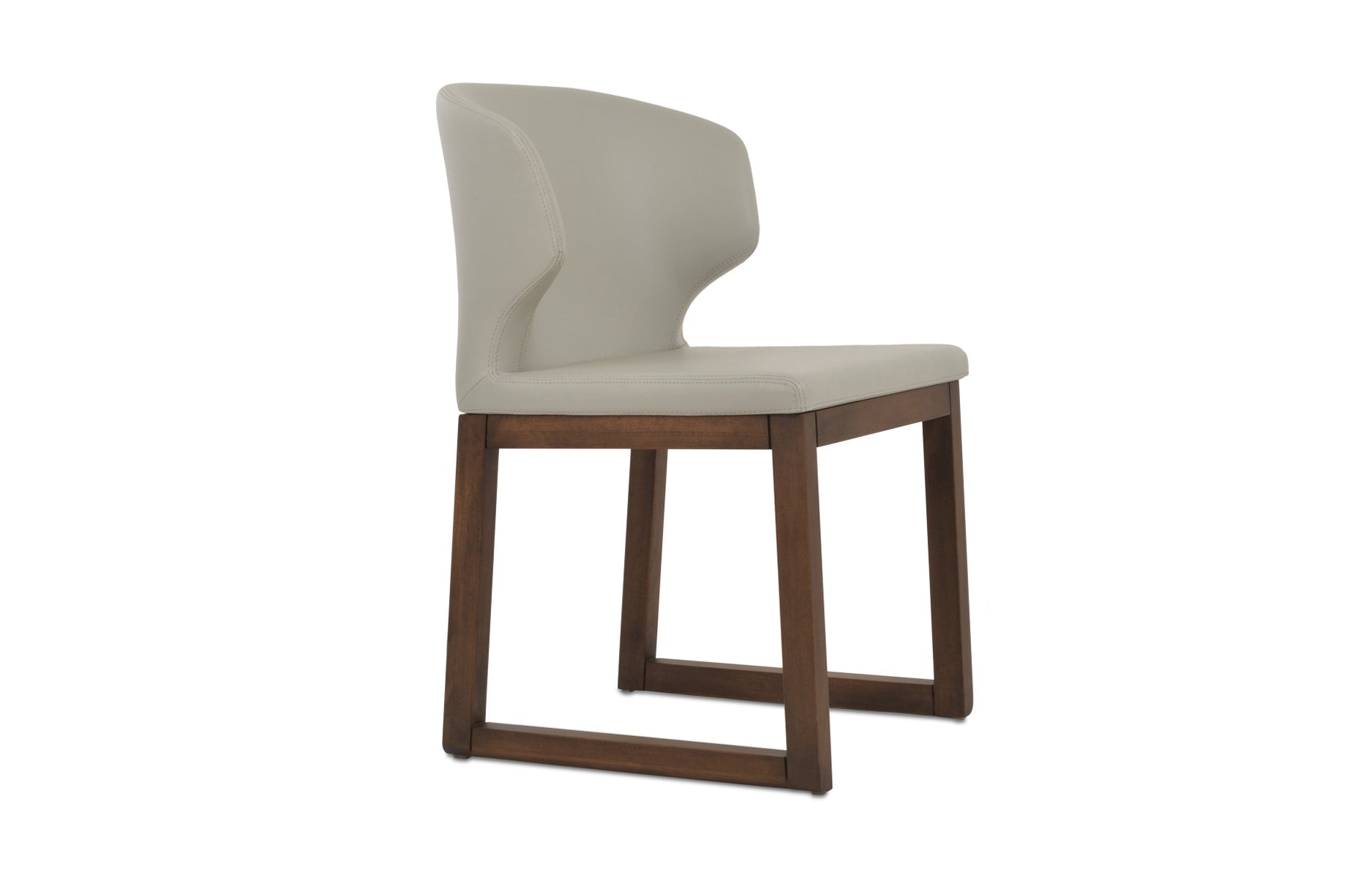 Amed Sled Wood Dining Chair