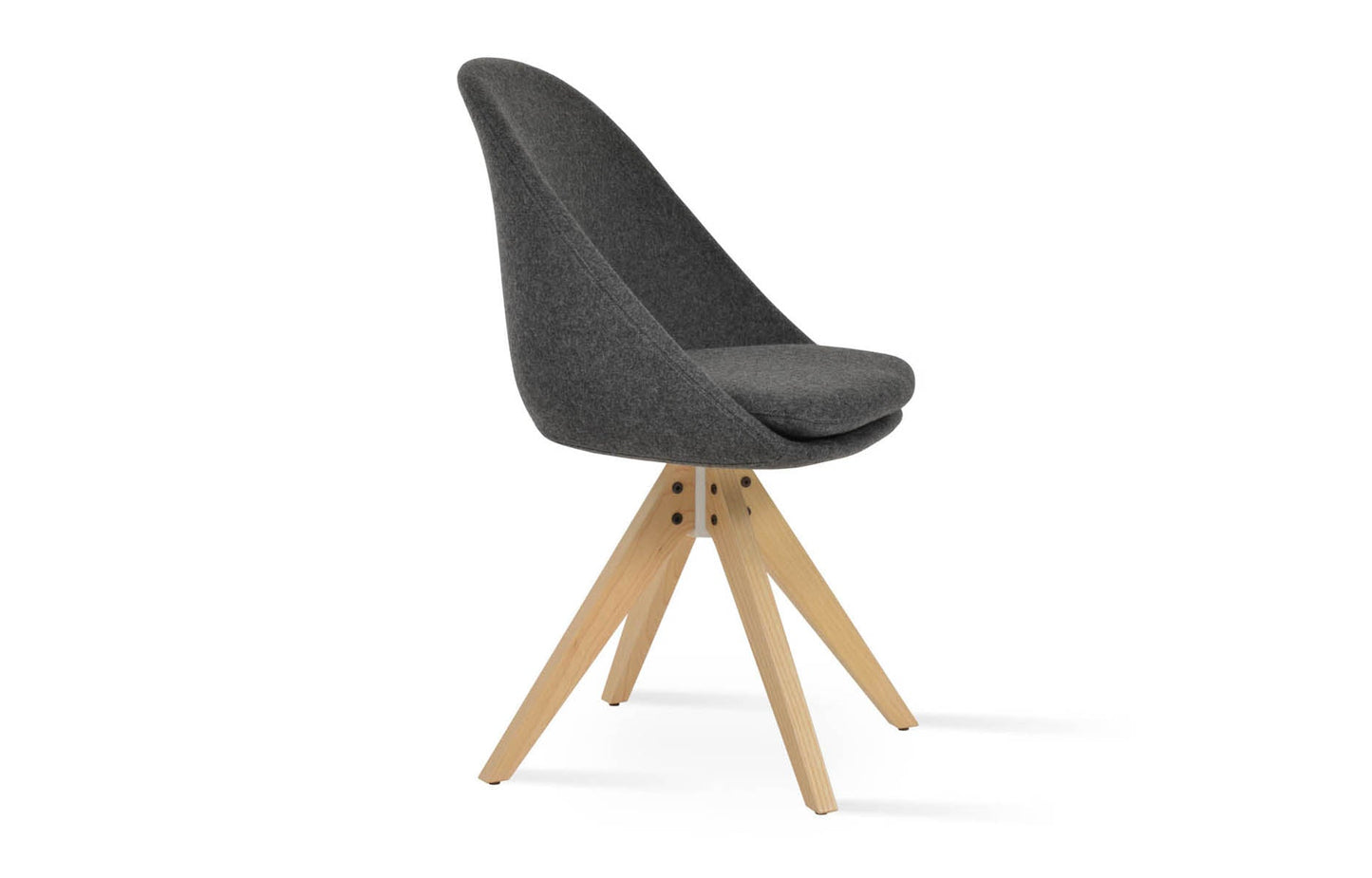 Avanos Pyramid Swivel Dining Chair