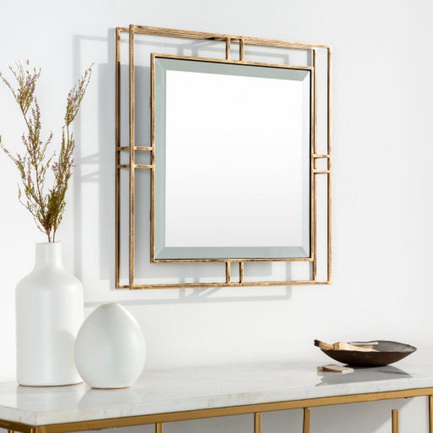 Surya Alpenglow Rectangular Mirror