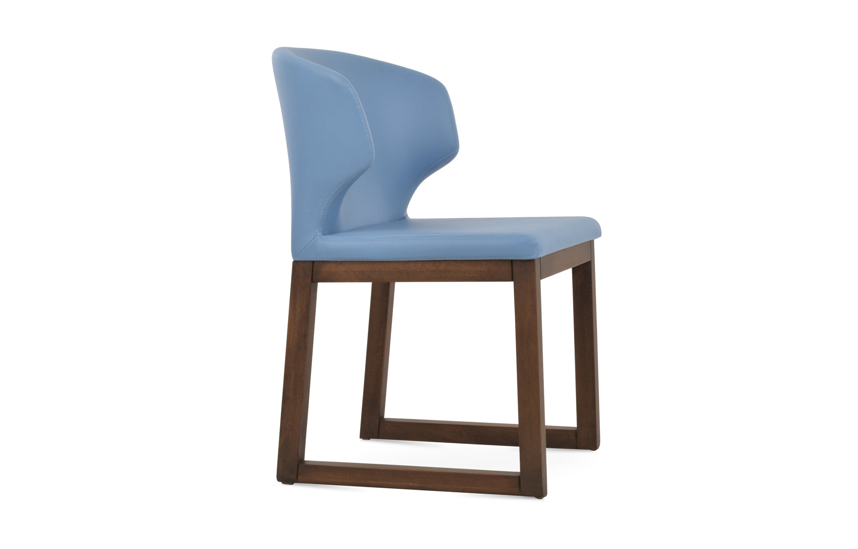 Amed Sled Wood Dining Chair