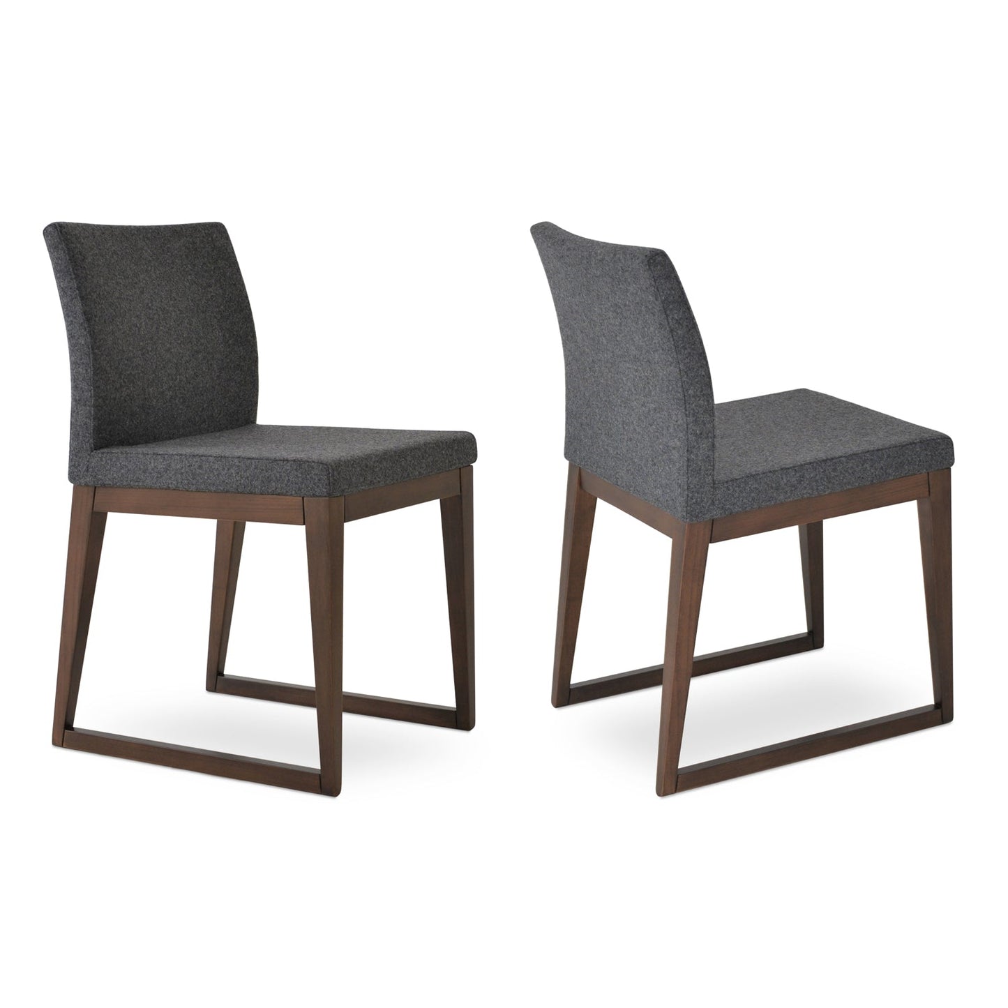 Aria Sled Wood Dining Chair