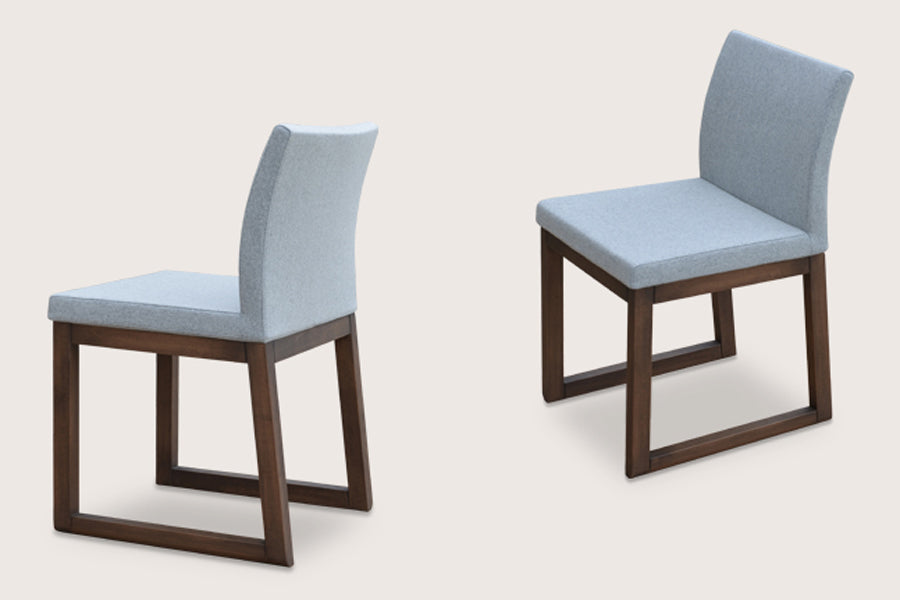 Aria Sled Wood Dining Chair