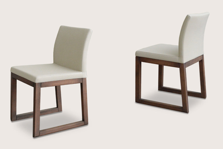 Aria Sled Wood Dining Chair