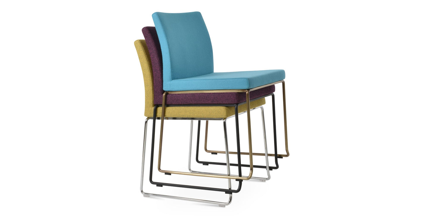 Aria Stackable Dining Chair-Fabric