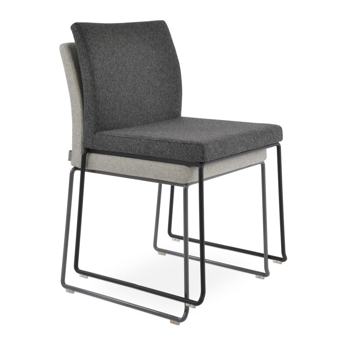 Aria Stackable Dining Chair-Fabric