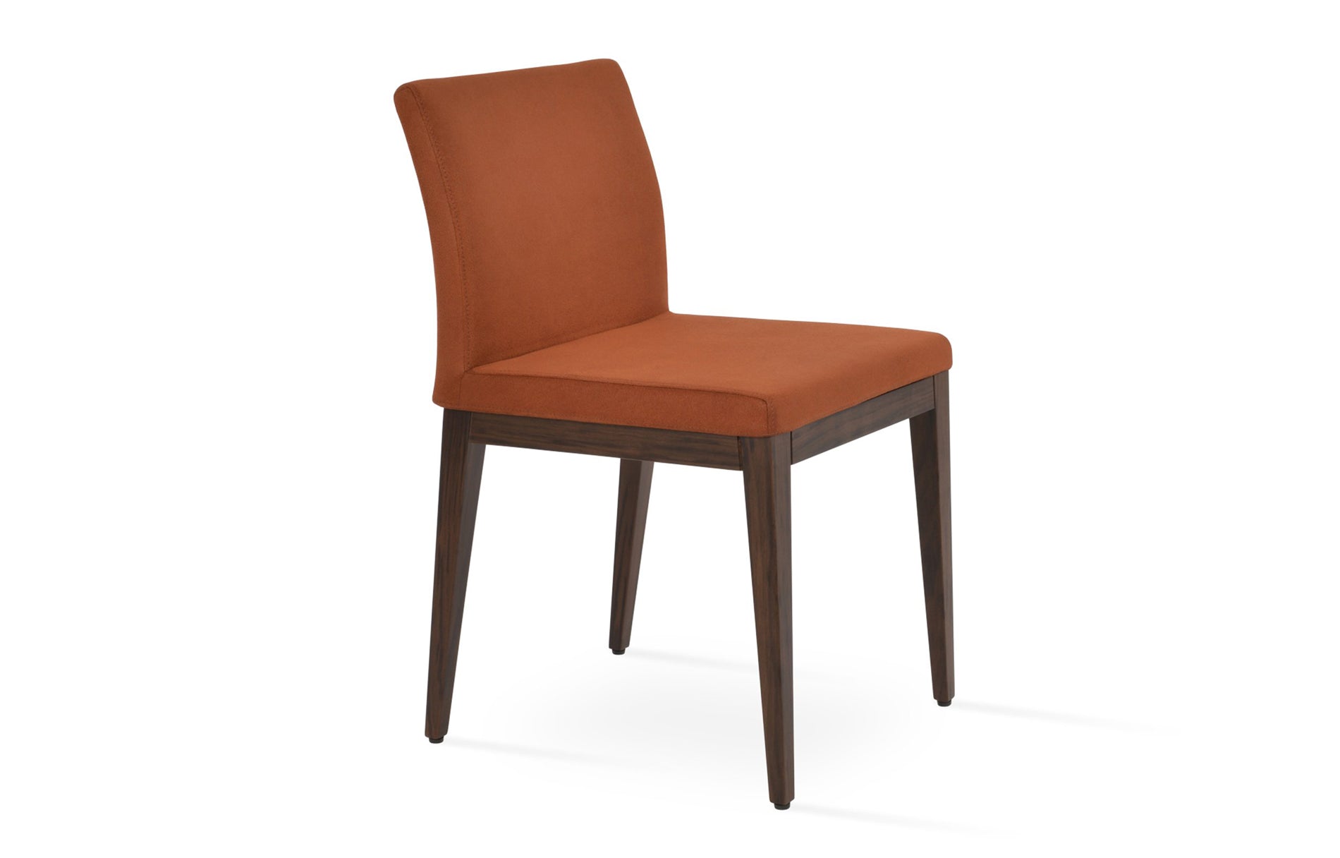 Aria Wood Dining Chair-Fabric