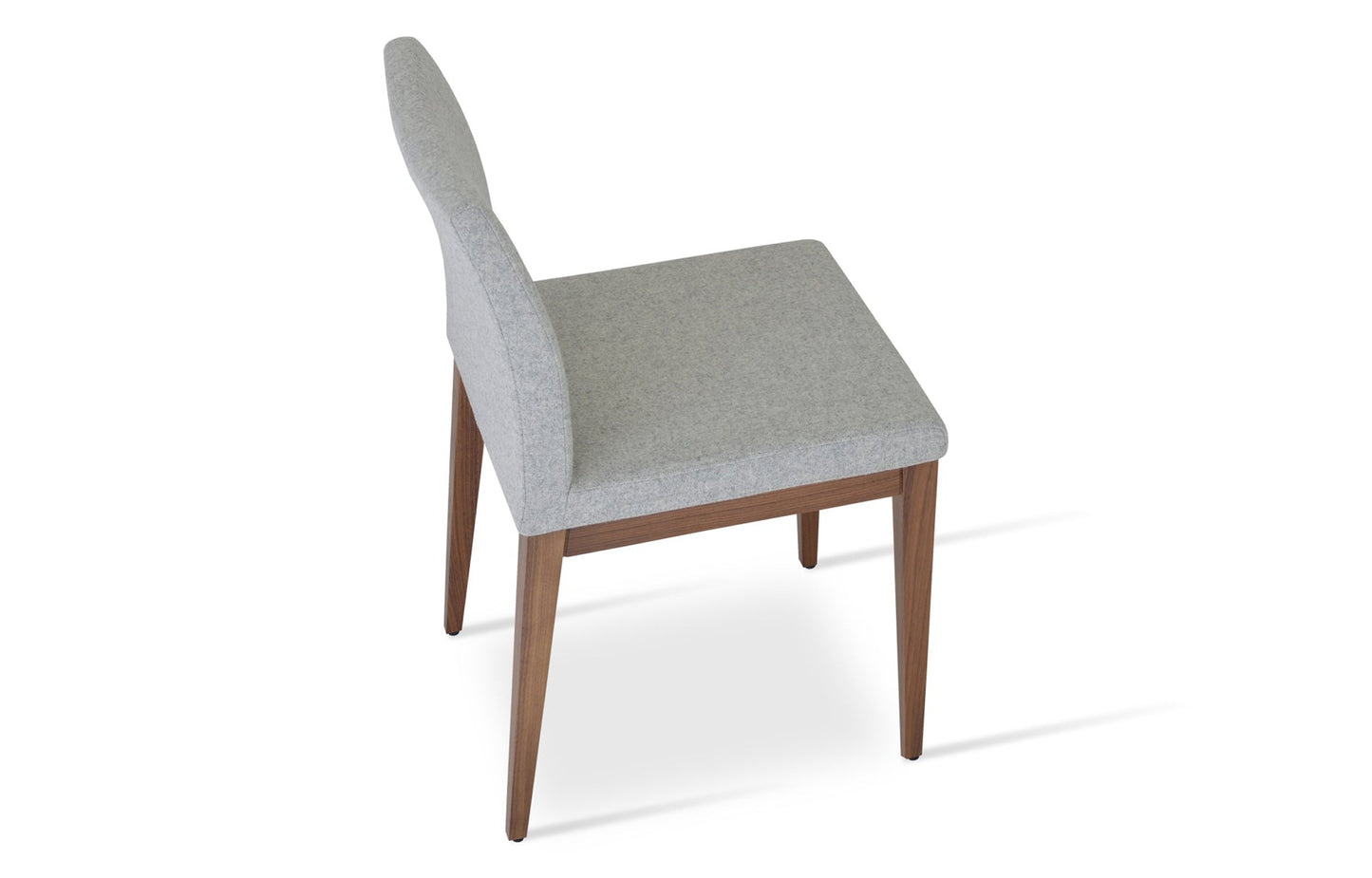 Aria Wood Dining Chair-Fabric