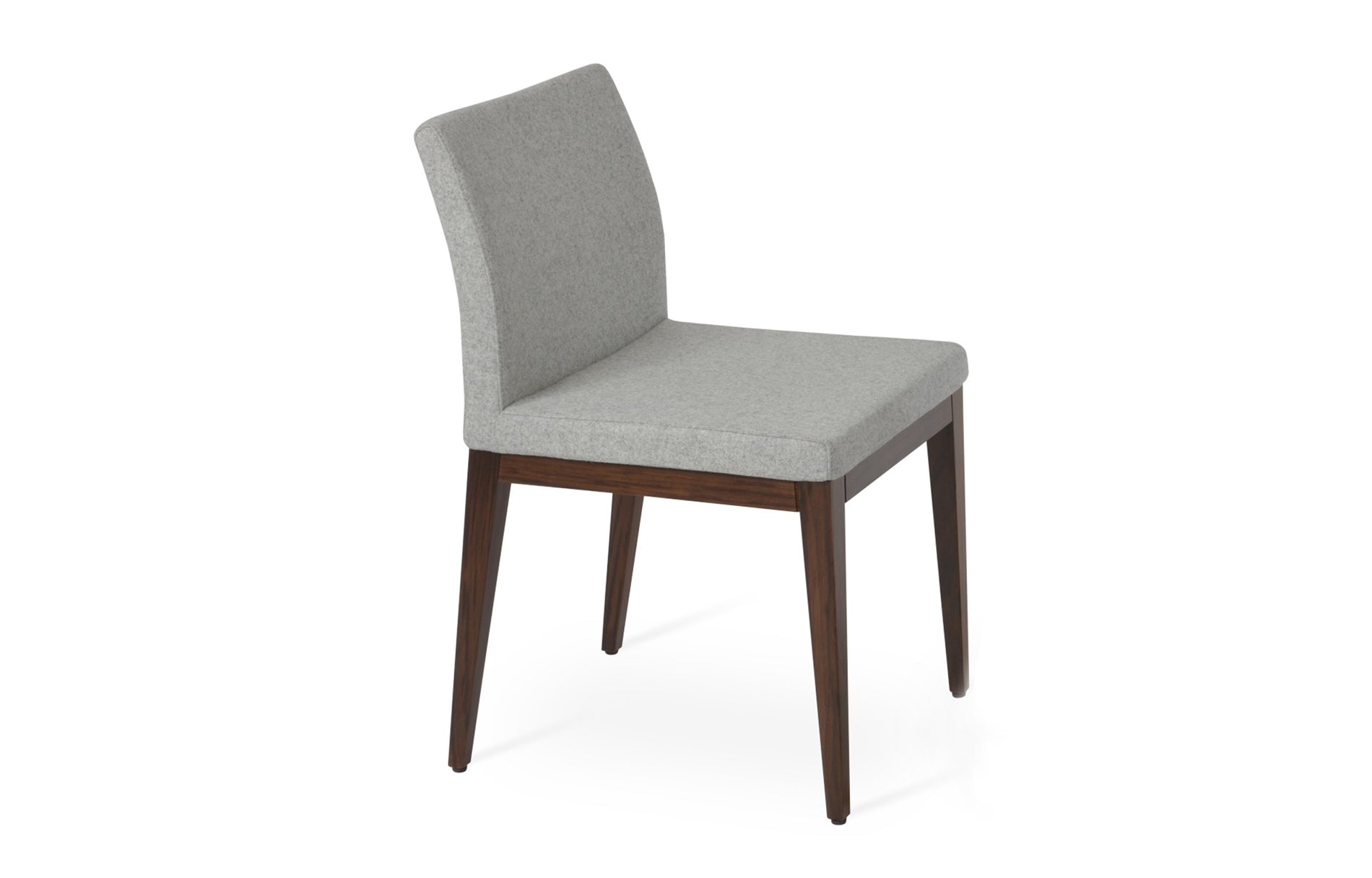 Aria Wood Dining Chair-Fabric