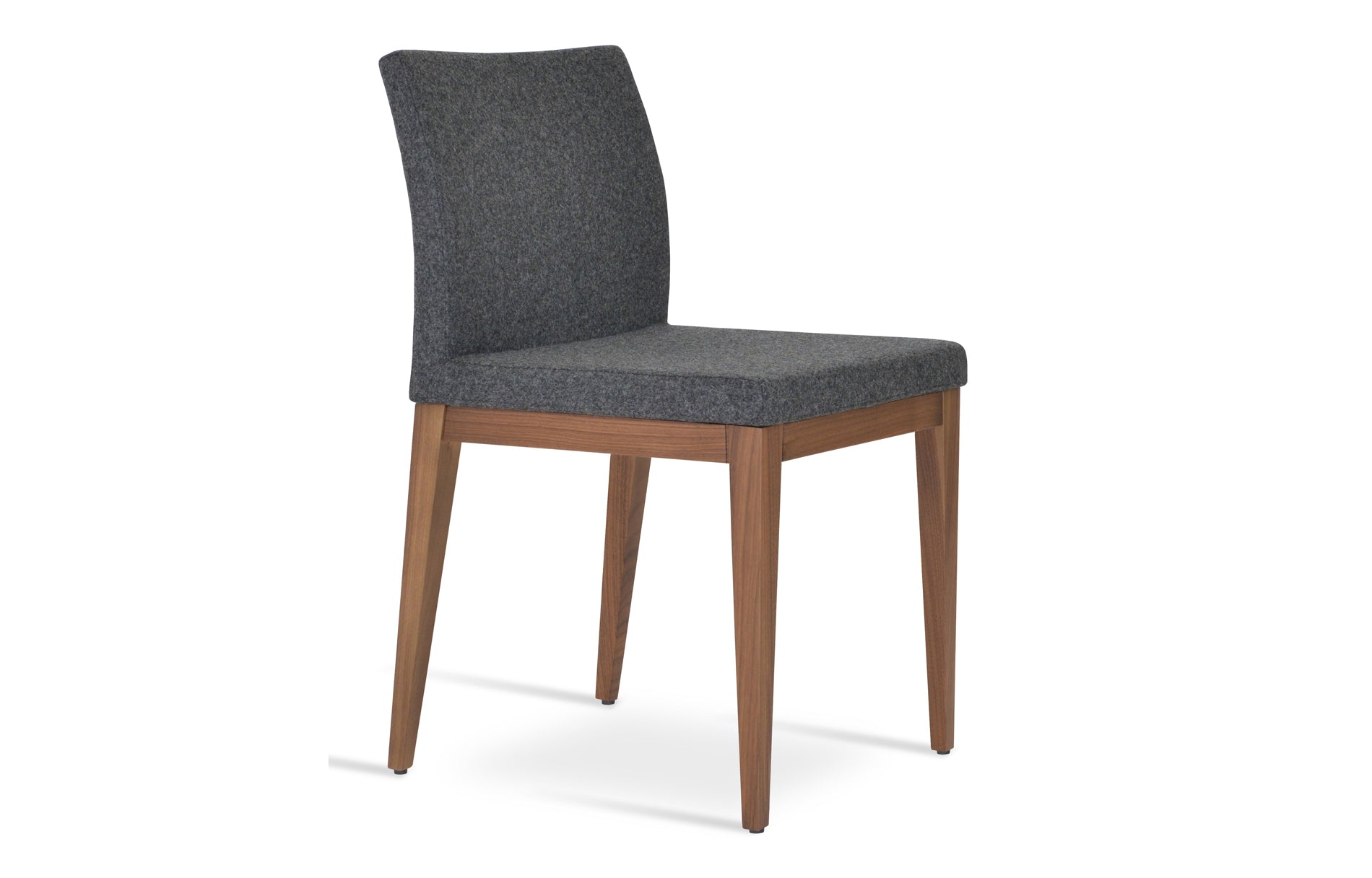 Aria Wood Dining Chair-Fabric