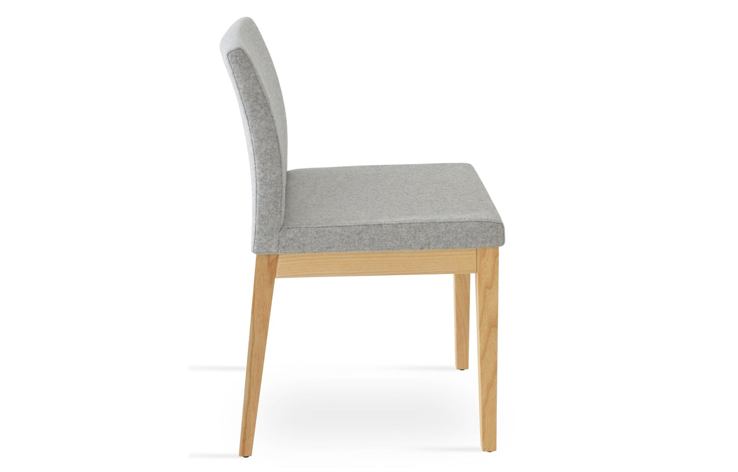 Aria Wood Dining Chair-Fabric