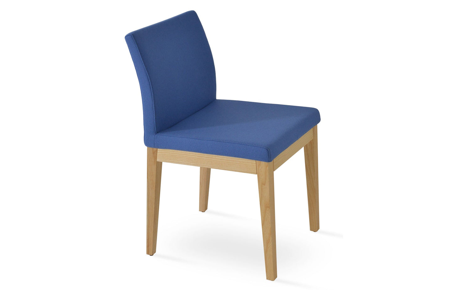 Aria Wood Dining Chair-Fabric