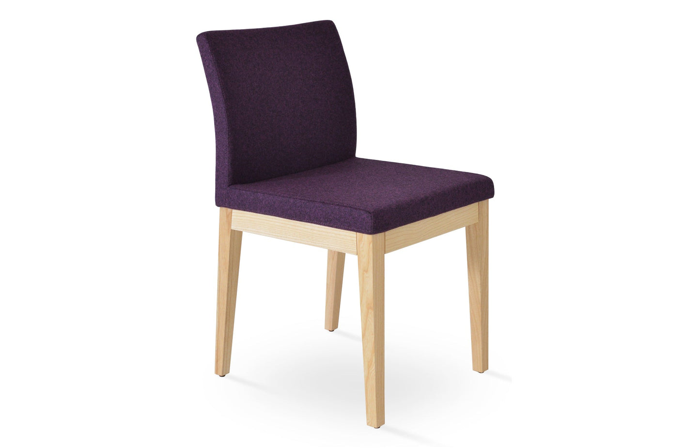 Aria Wood Dining Chair-Fabric